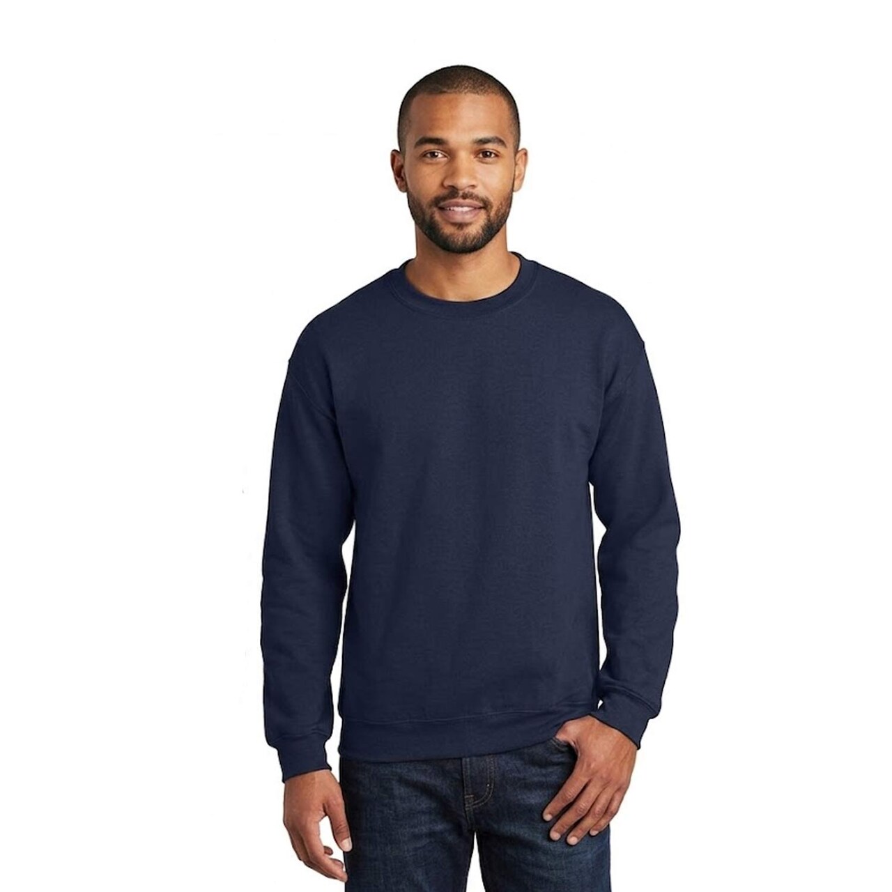 Gildan Heavy Blend Crewneck Sweatshirt for Casual Winter & Layering Everyday Wear